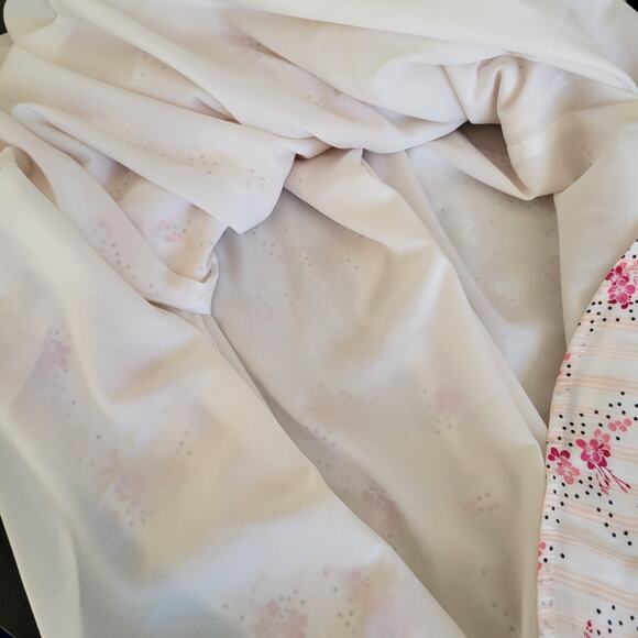 LOFT Floral Swing Dress Pink Halter Tie Neck Relaxed Summer Women Small - Picture 12 of 14